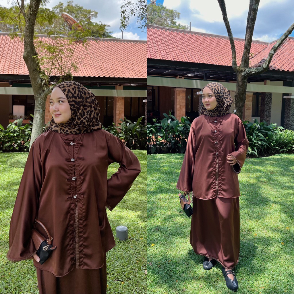 MEILIN SET / ONE SET LEBARAN / ONE SET LEBARAN JUMBO / BAJU LEBARAN KONDANGAN / BAJU KONDANGAN JUMBO