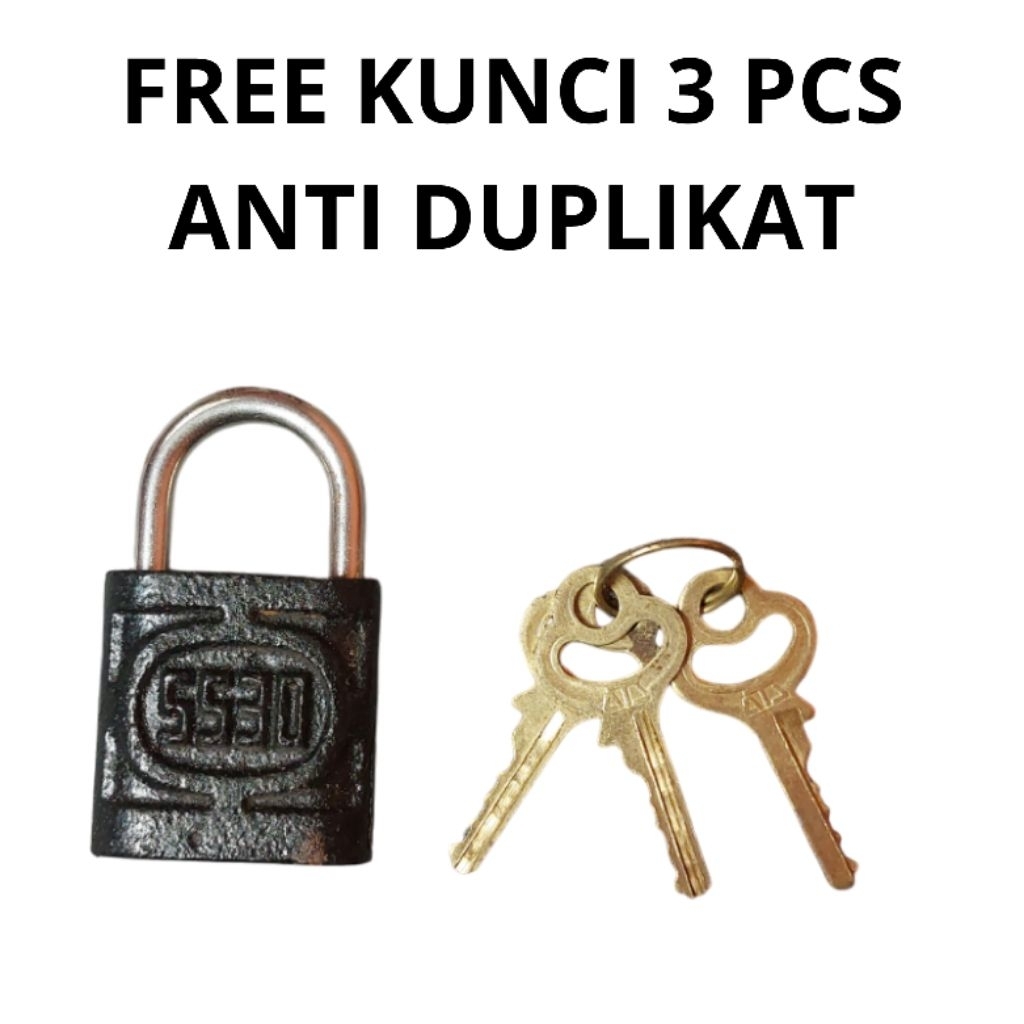 Gembok Pintu Rumah Kuat dan Awet, Gembok ATS Kecil