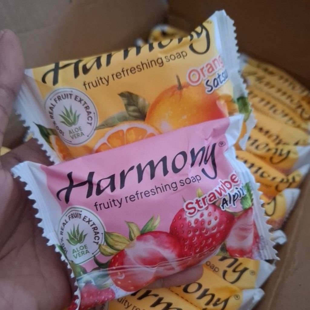 SABUN HARMONY Batang Murah 70 gr / Sabun Harmony Sabun Aneka Buah Murah