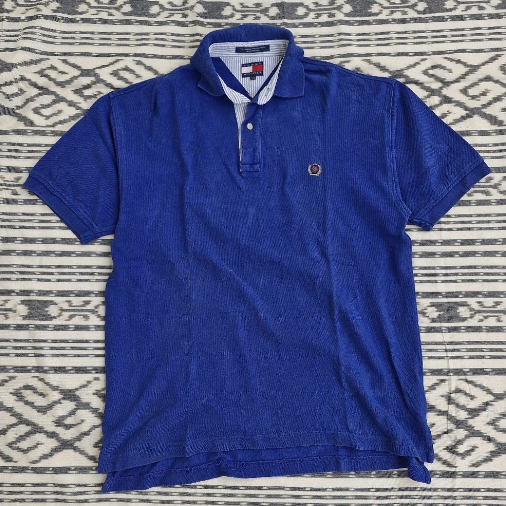 Kaos Polo Tommy Hilfiger Biru