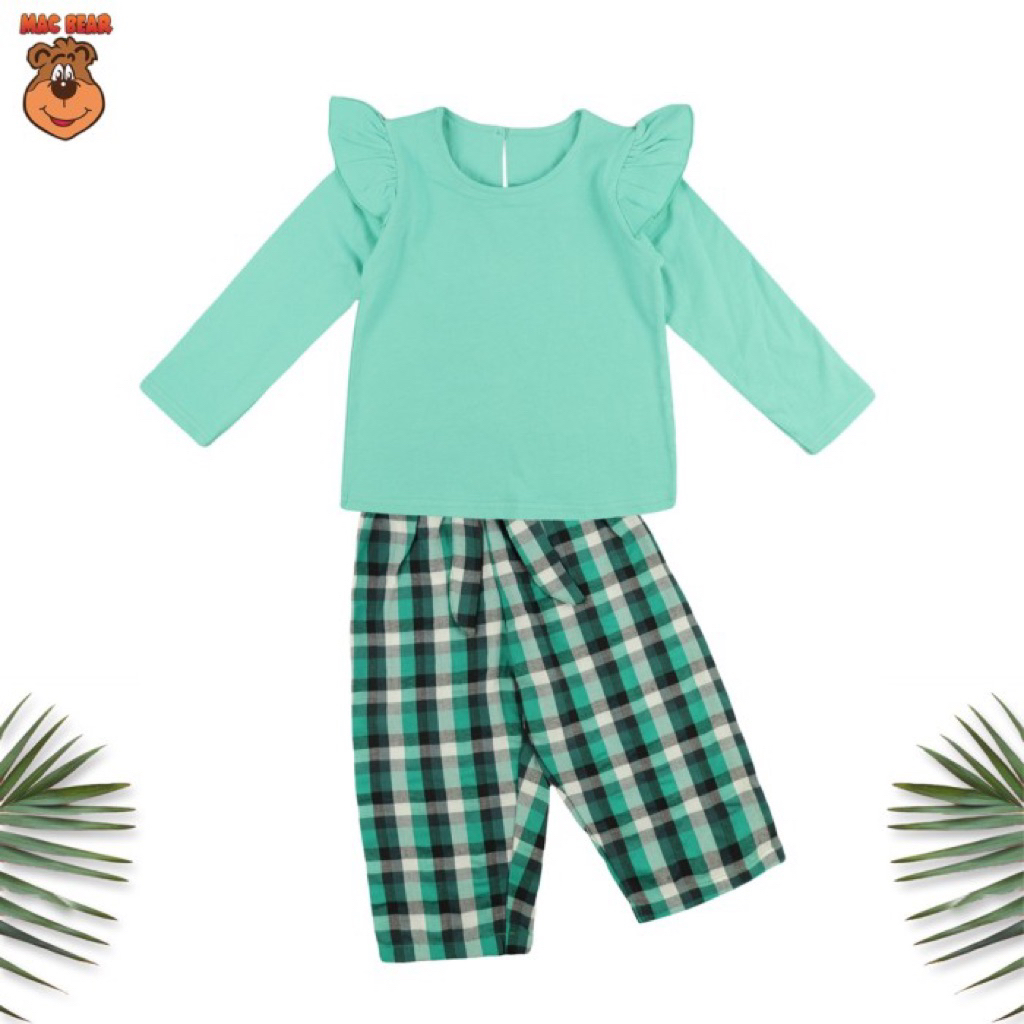 setelan anak perempuan macbee