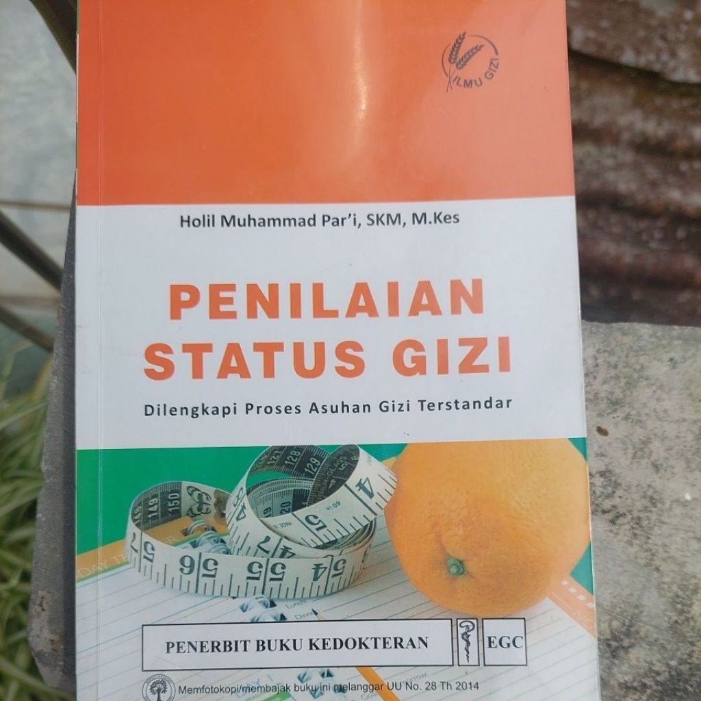 buku original second penilaian status gizi dilengkapi proses asuhan gizi terstandar