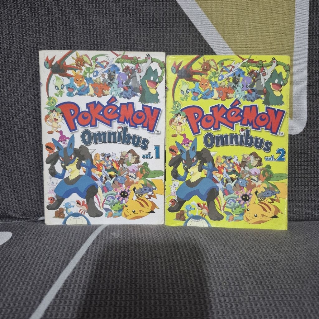 Paket Komik Pokemon Omnibus Vol 1-2 Tamat Set Fulset Fullset Lengkap ORIGINAL BAHASA INGGRIS FULL CO