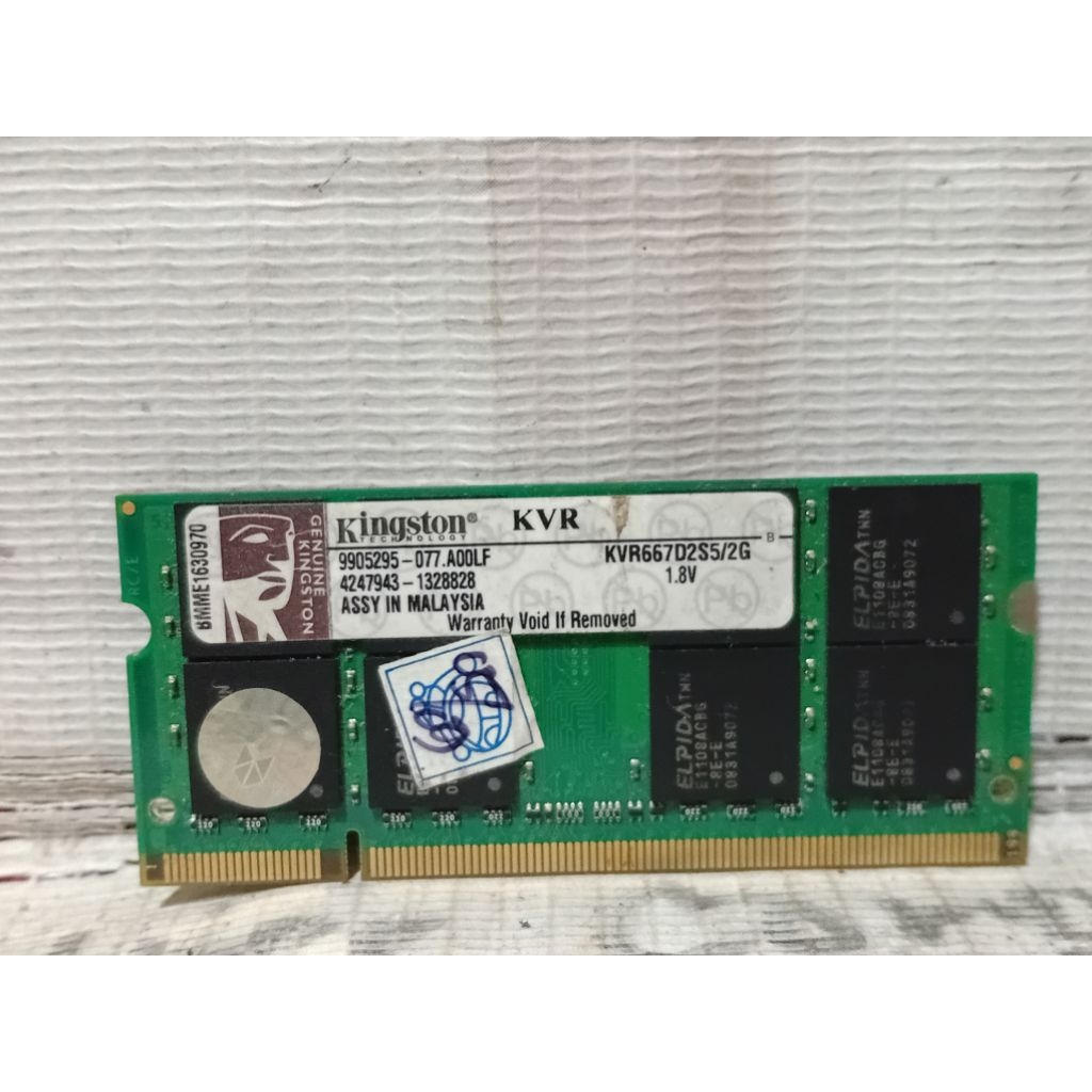 RAM Sodimm Laptop 2gb ddr2 Normal