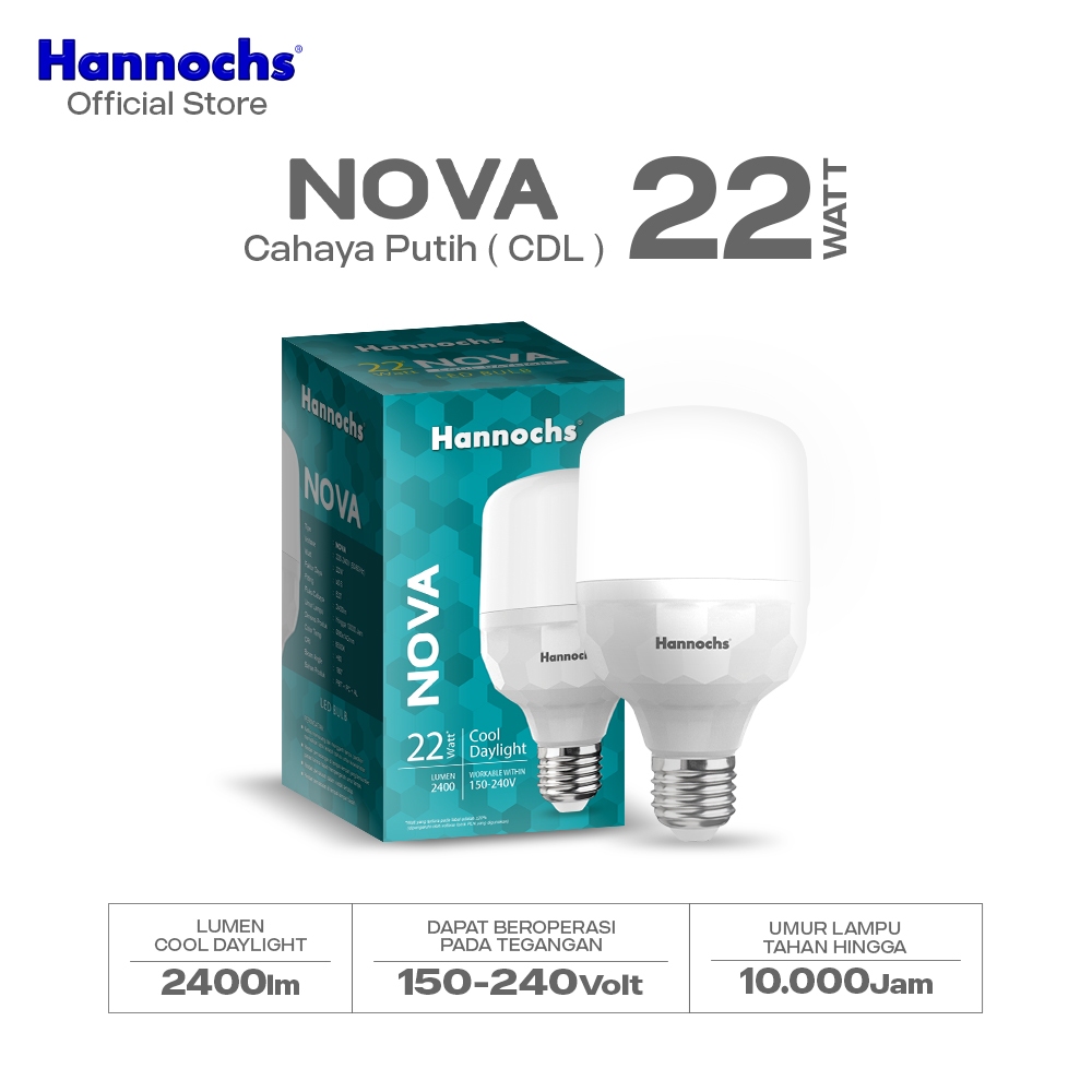 hannochs Nova Lampu Bohlam LED