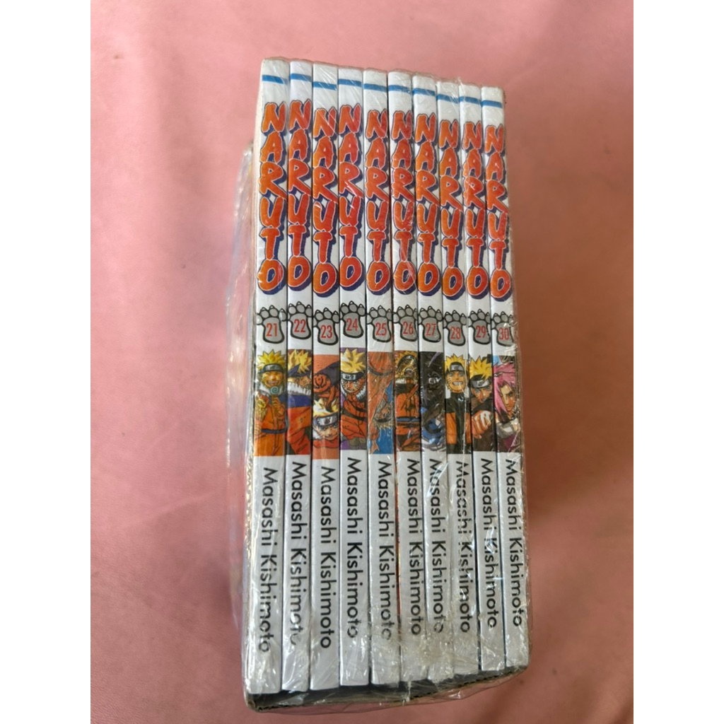komik naruto 21-30 boxset segel