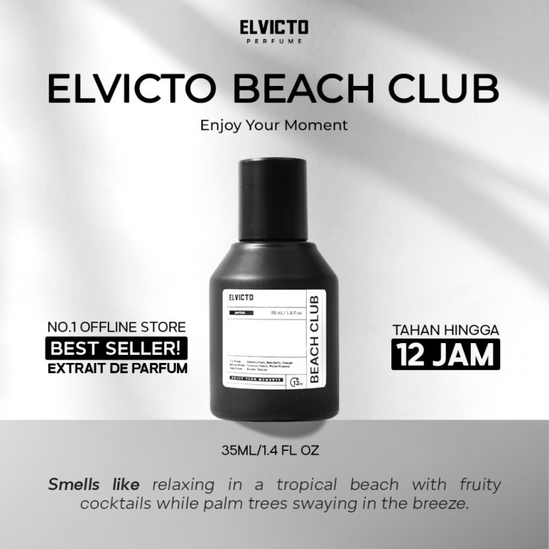 Parfume Elvicto Parfume Pria Unisex Parfume Tahan Lama 12 Jam Minyak Harum Wewangian Parfume Elvicto