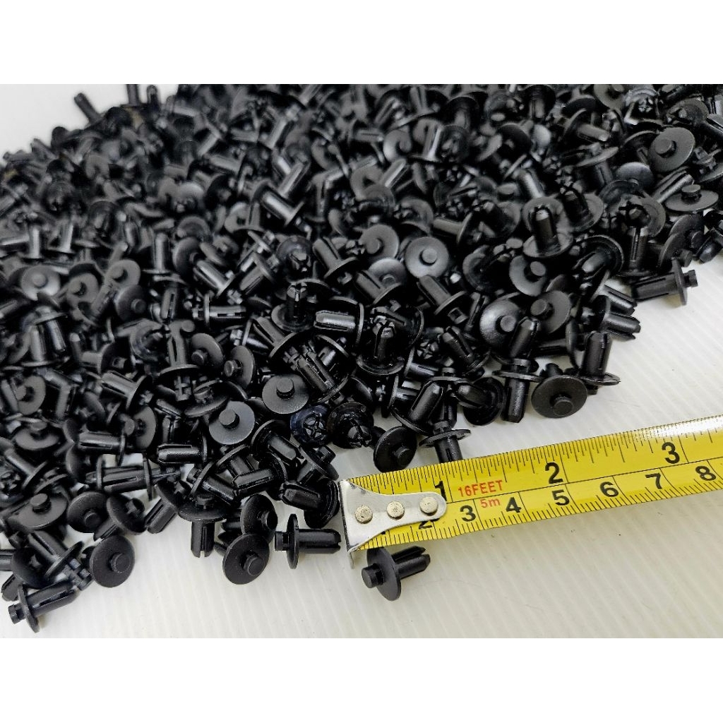 Klip Kancing Rivet Body Lancip Kecil 6mm IMPOR Universal Motor Mobil Rivet M6