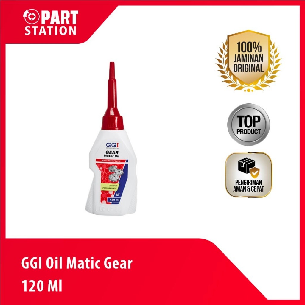 ️ GGI OIL MATIC GEAR Pelumas Gearbox Motor Matic 120ml