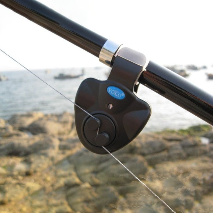 Alarm Pancing Dengan Lampu Indikator - Alarm Mancing - Bel Mancing - Alarm Joran - Bel Joran - Fishi