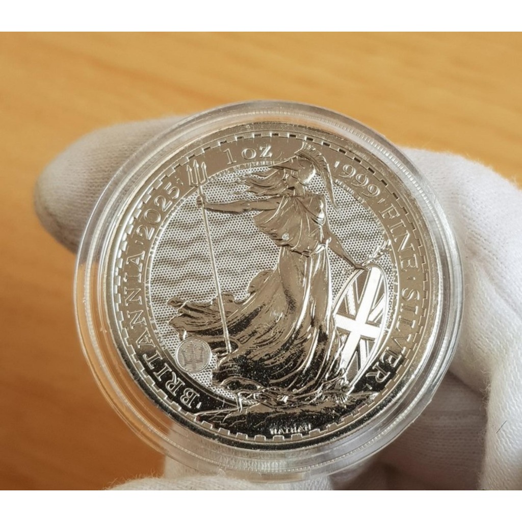 Koin perak Silver Britania 1 Troy Ounce = 31.1 Gram | Britannia2025
