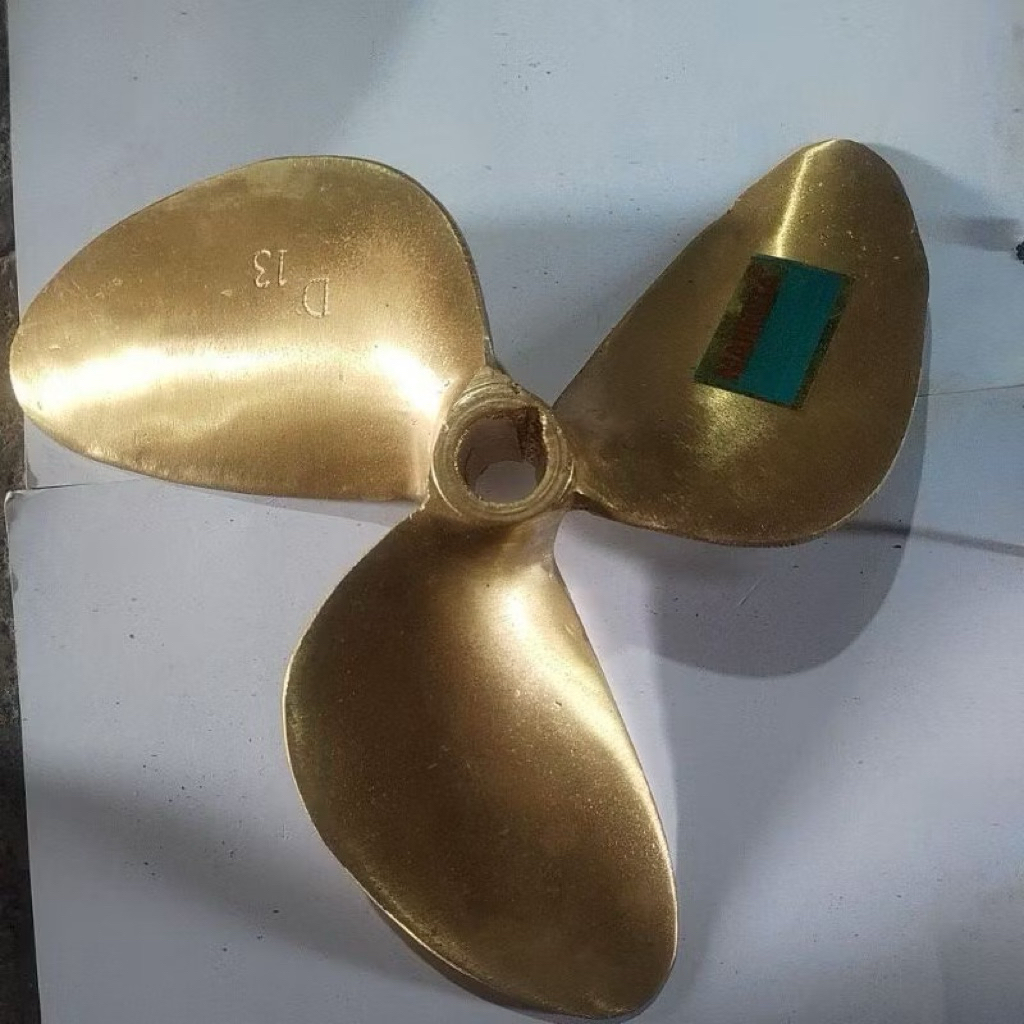 kipas perahu kuningan d.13 propeller baling baling kapal perahu