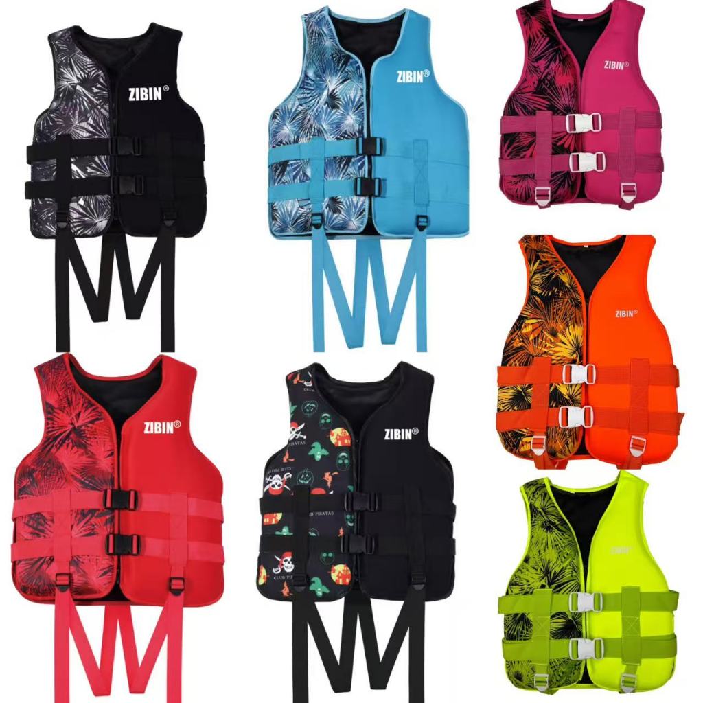 Children's life jacket, diving material buoyancy jacket, outdoor swimming rescue SBR life jacket, dr