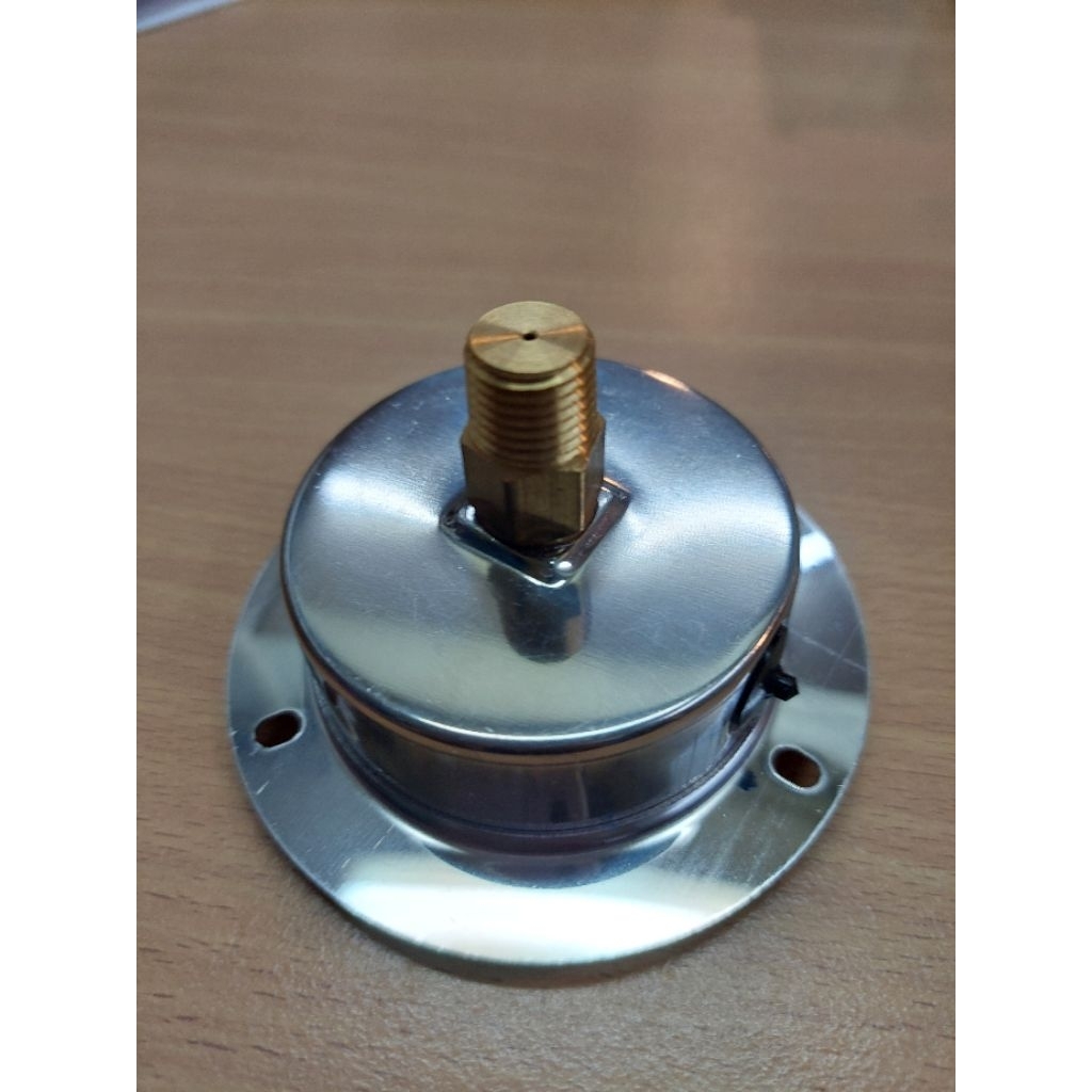 Pressure Gauge 250 Kg Bar 3500 Psi Manometer Center Back Payung 2,5 Inch Bisa Isi Glycerine Gliserin