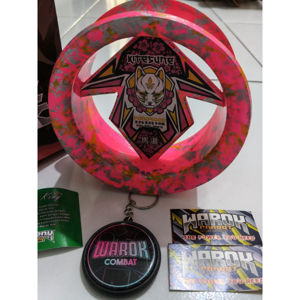 BLADU WAROK COMBAT bahan tebal asli warok combat