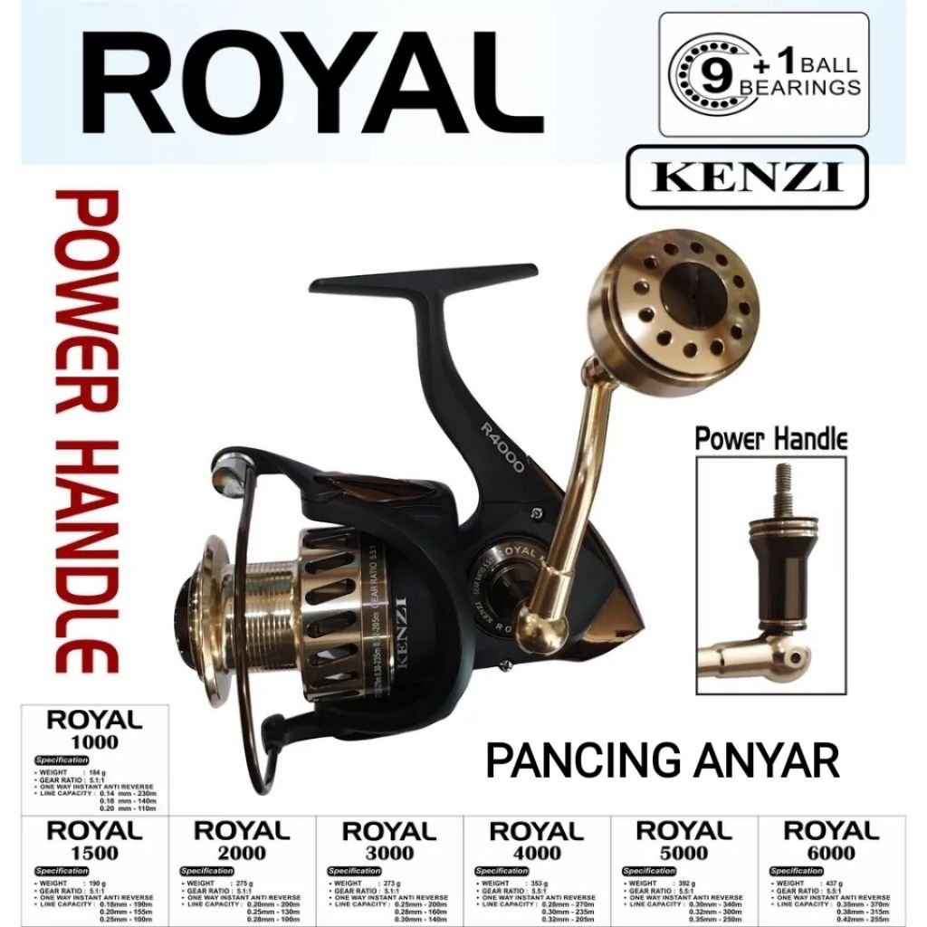 reel pancing KENZI ROYAL