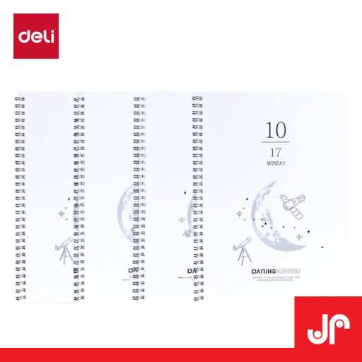 DELI NOTEBOOK SPIRAL B5 GARIS /BUKU TULIS SPIRAL B5 SPIRAL NOTEBOOK