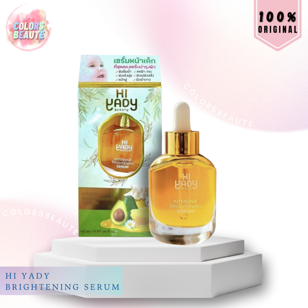Hi Yady intensive brightenning serum / hi yady serum / serum wajah / serum noda hitam di wajah