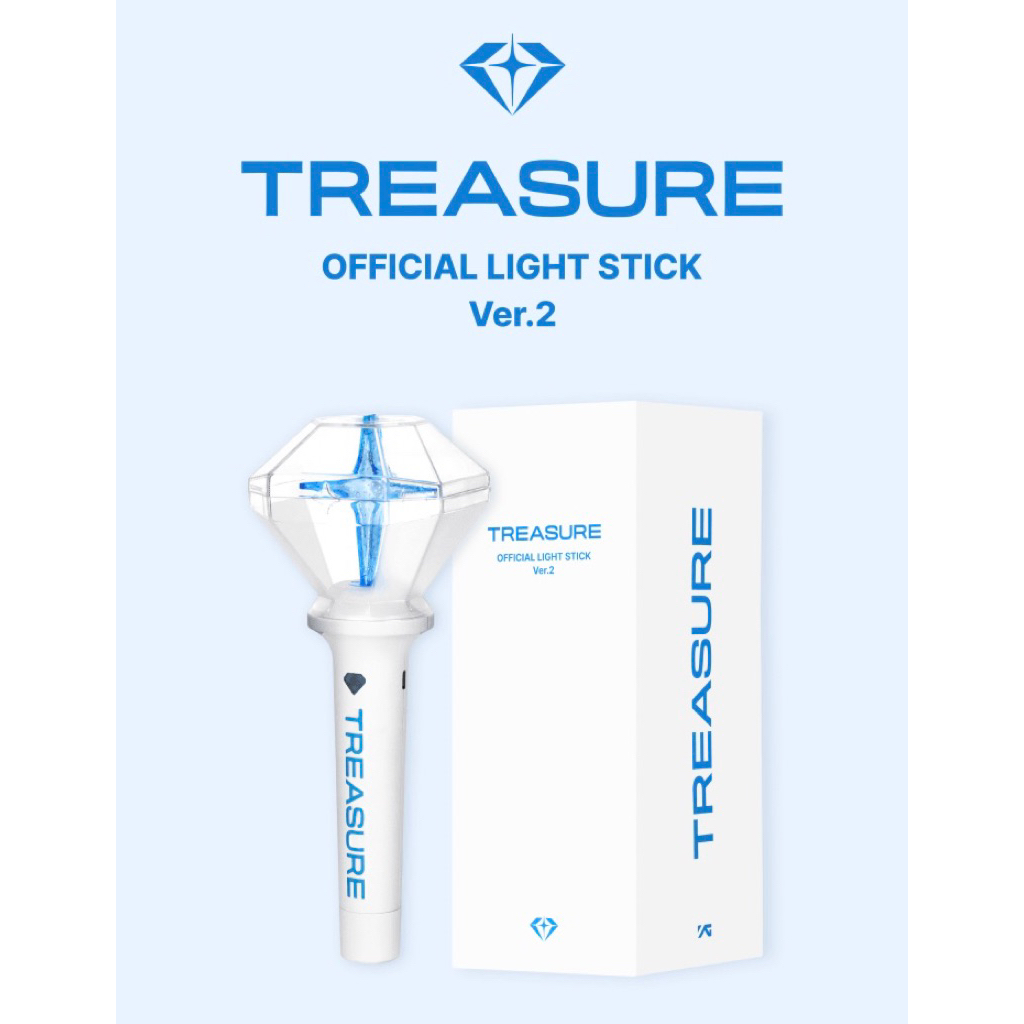 [DP PRE ORDER WAJIB BACA DESKRIPSI PRODUK] OFFICIAL TREASURE LIGHTSTICK LIGHT STICK VER.2 TREJO OFFI