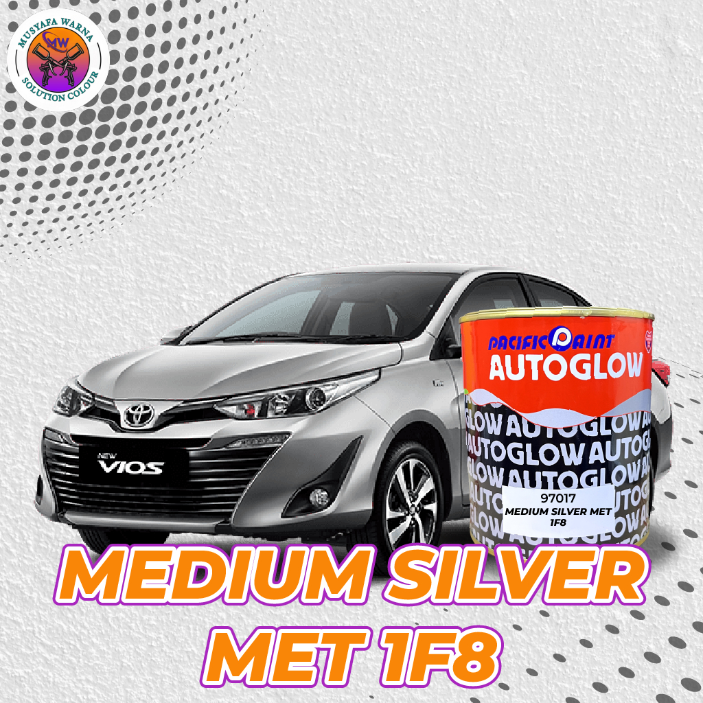 Cat PU / Polyurethane - Medium Silver Metallic 1F8