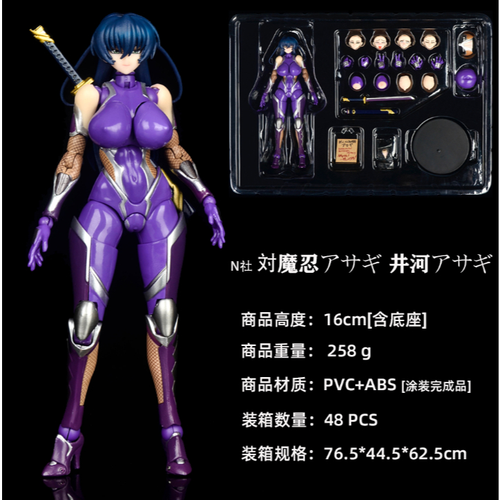 Taimanin Igawa Asagi | Anime Action Figure