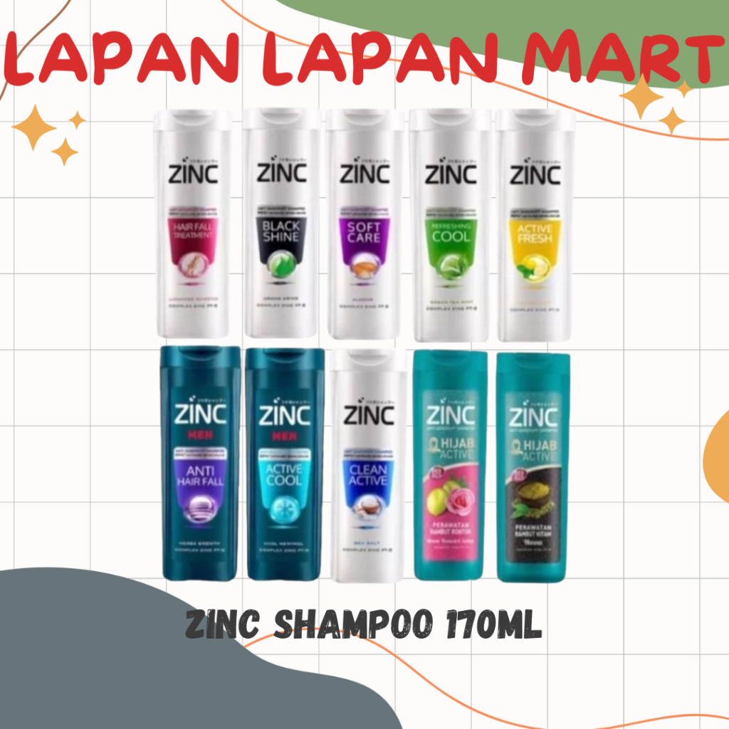 Zinc Shampoo 170ml (Shampoo)