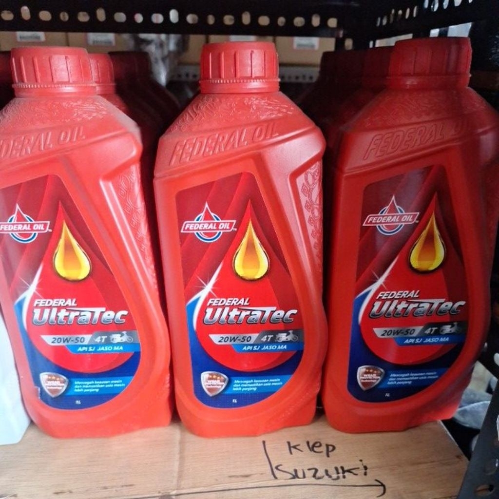 Oli motor Federal Ultratec 1 liter, 100% ORIGINAL