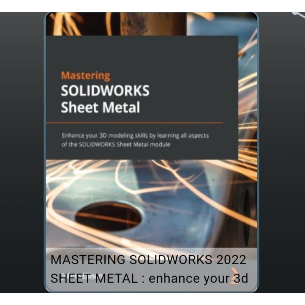 Buku Mastering SOLIDWORKS Sheet Metal