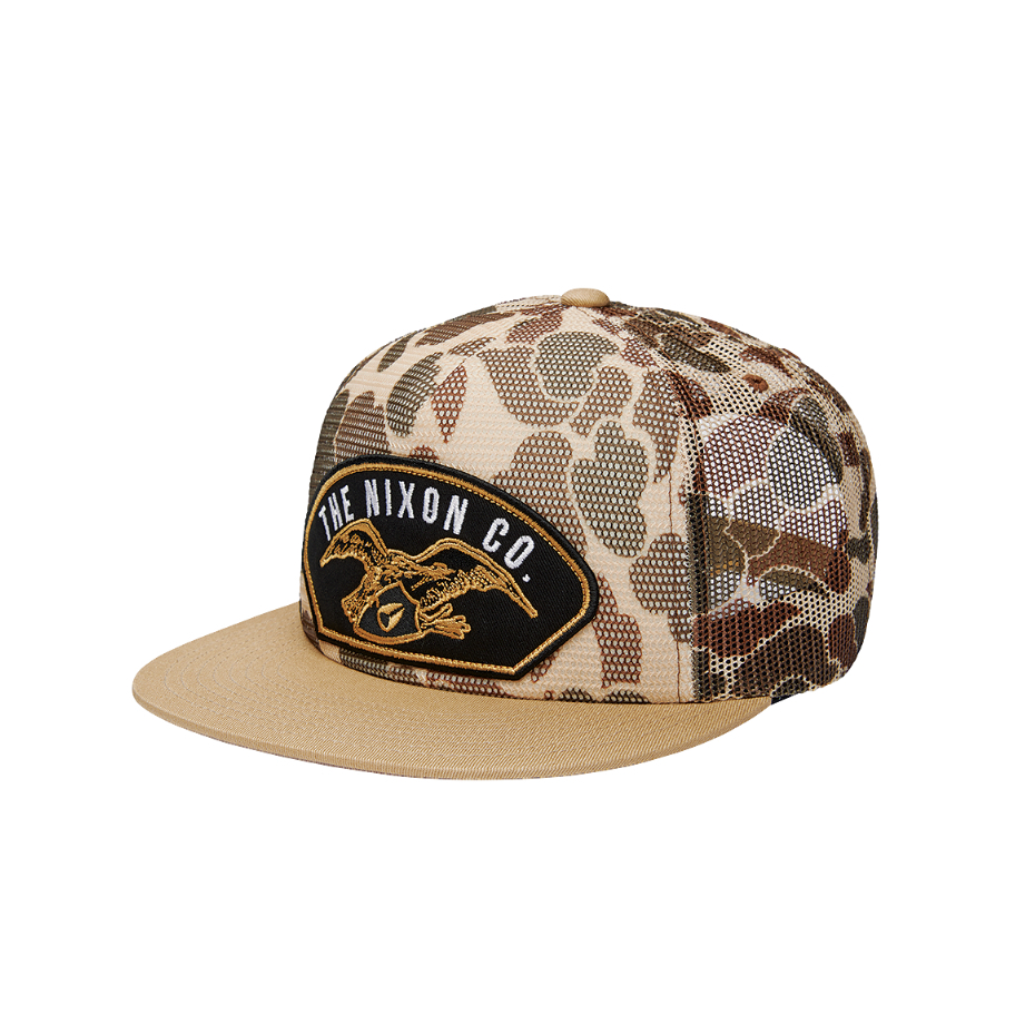 NIXON HAT-USS TRUCKER HAT CAMO-C2339819