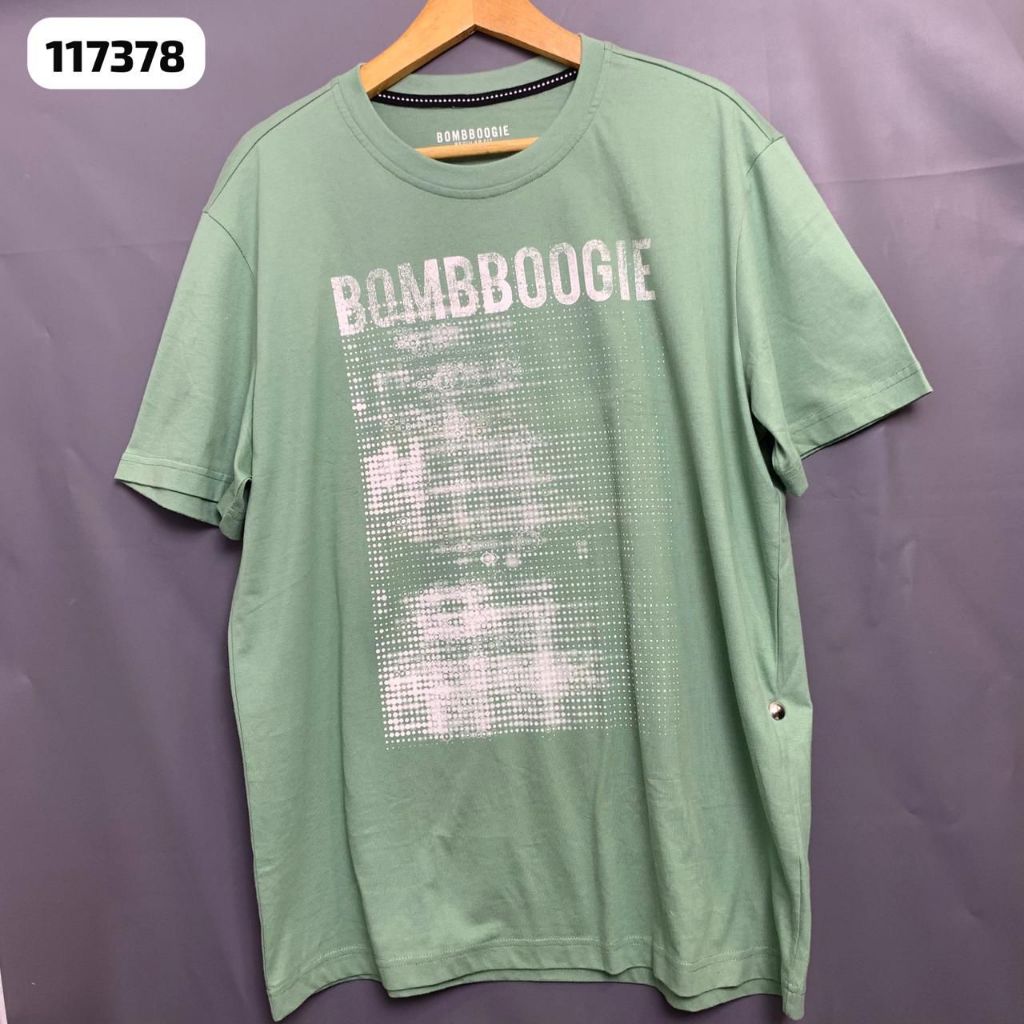KAOS BOMBBOOGIE/KAOS PRIA/KAOS LENGAN PENDEK
