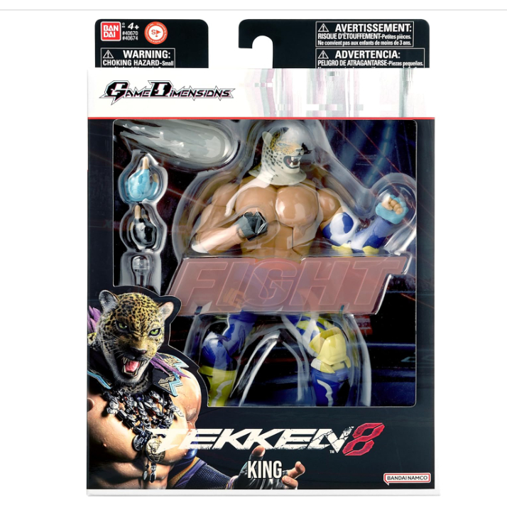 Game Dimensions - Tekken - King Action Figure
