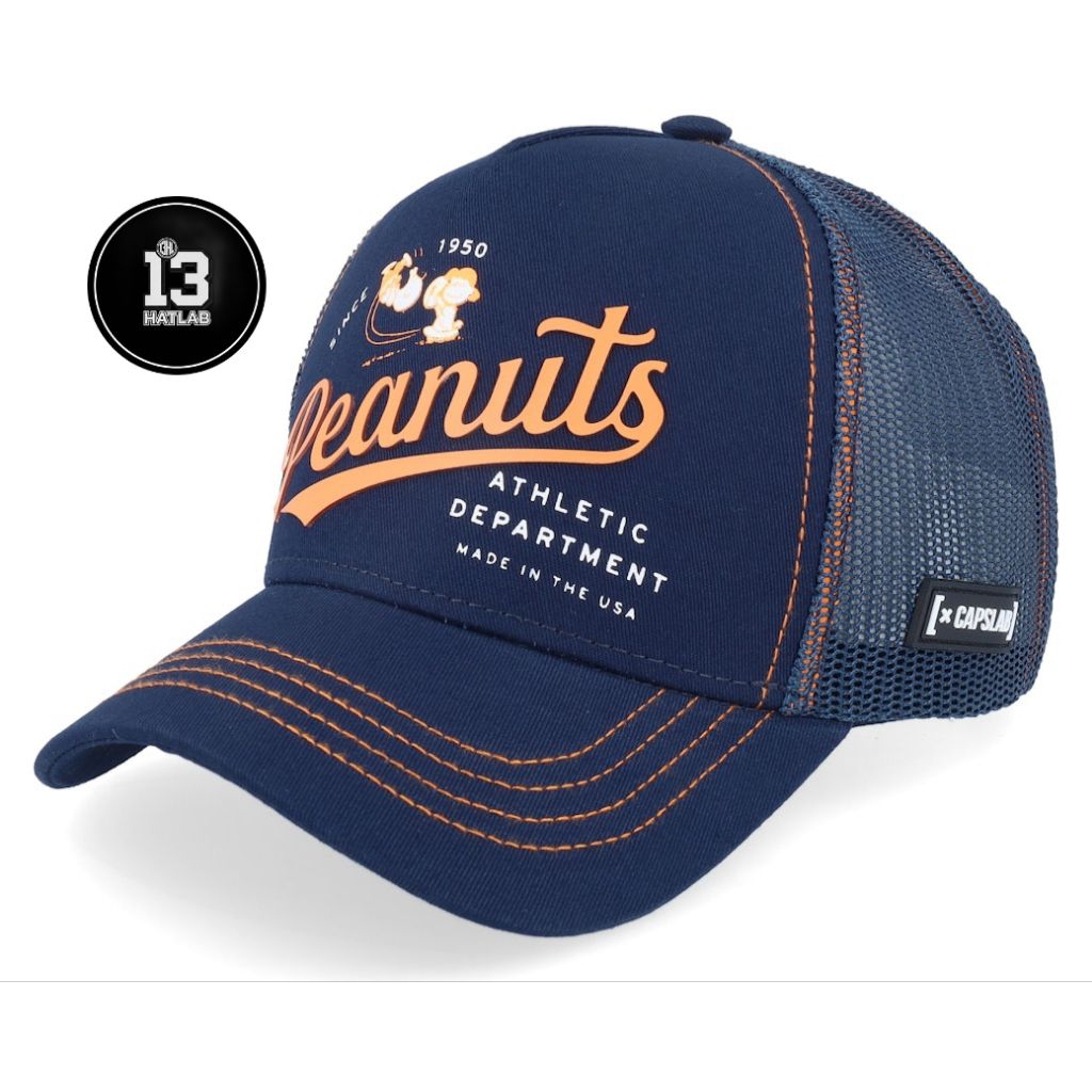 PRE ORDER Capslab Snoopy Peanuts Navy Trucker