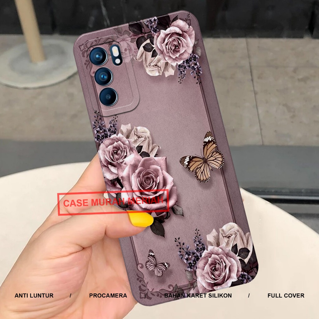 Case Oppo Reno 6 - Casing Hp Oppo Reno 6 Softcase Silikon Procamera - Softcase Oppo Reno 6 - Silikon