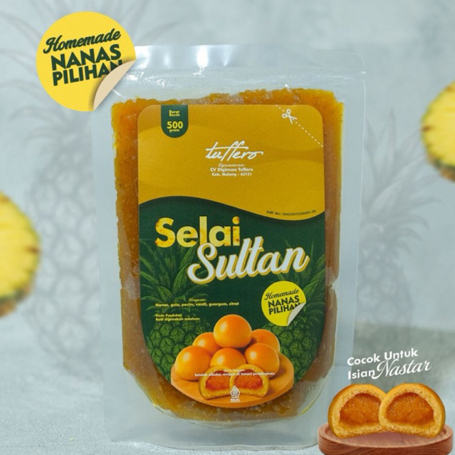 Selai Nanas Nastar Sultan Premium Tuffero