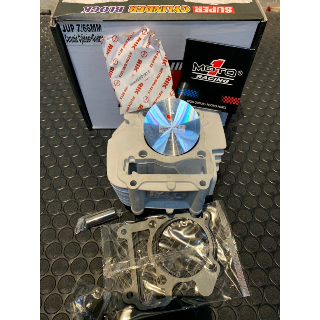 BLOK JUPITER KERAMIK 66MM PISTON FORGED MOTO1 PEN 13
