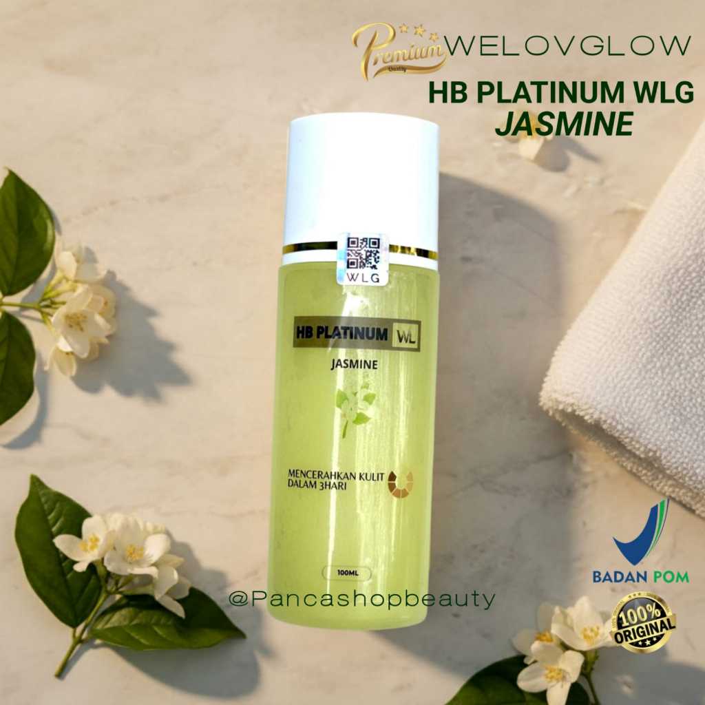 HB Platinum WLG Jasmine Original Bpom HB Pemutih Seluruh Badan