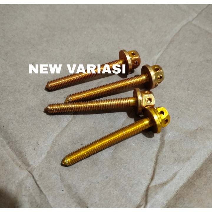 PROMO 4PCS BAUT VISOR PANJANG NMAX LEXI / PAKET BAUT VISOR WINDSHIELD NMAX LEXI