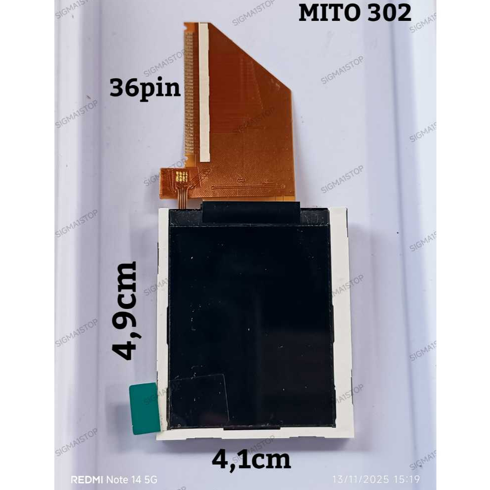 MITO 302 LCD UNIVERSAL 36 PIN LAYAR SCREEN LCD HP JADUL