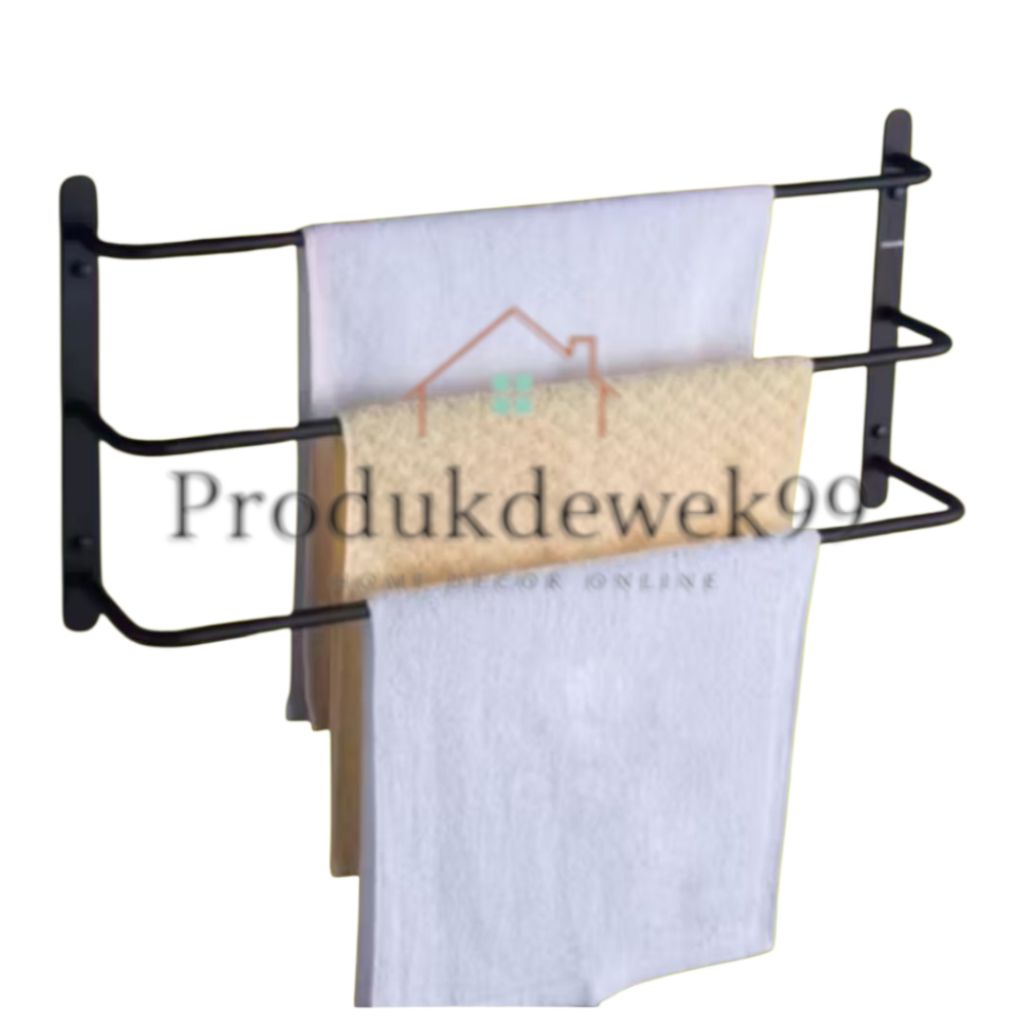 {COD} Rak handuk/gantungan handuk)tempat handuk minimalis