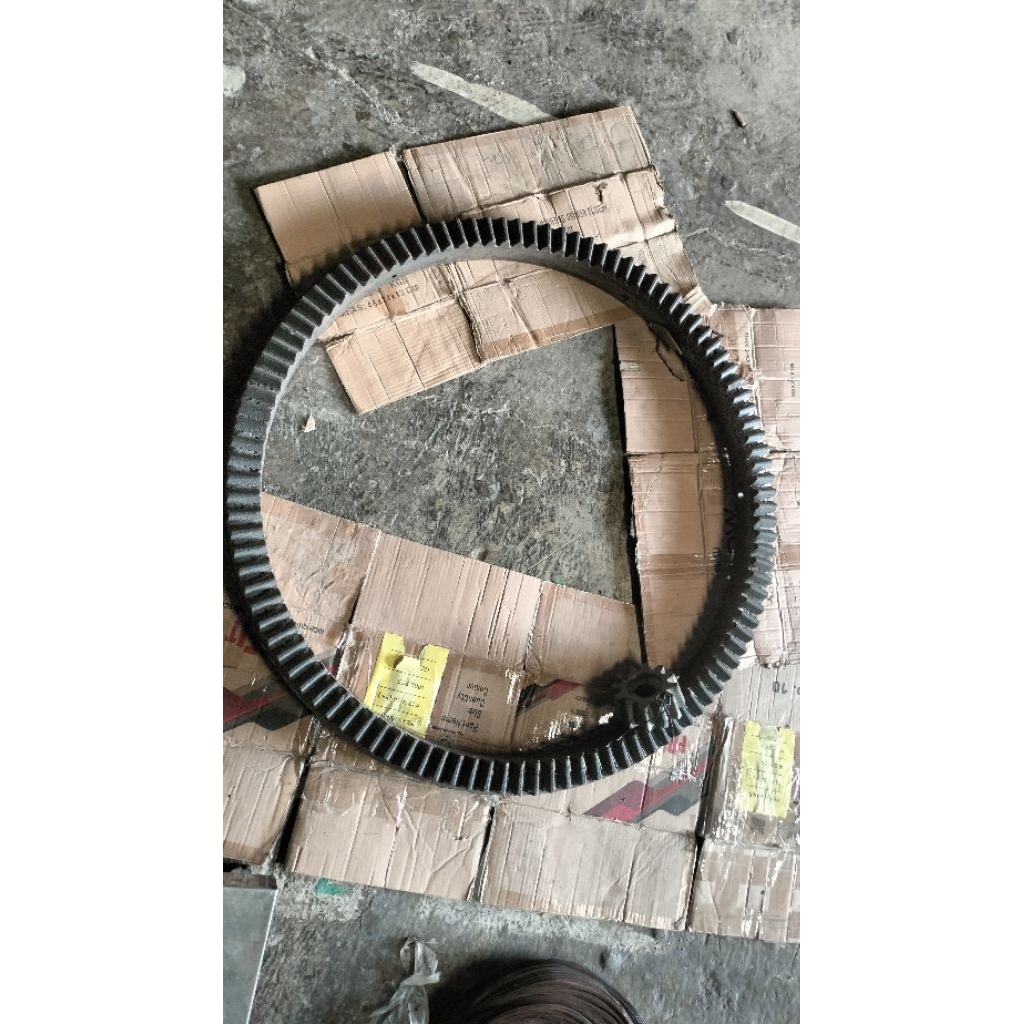 Gigi nanas dan gigi sabuk satu set untuk semua mesin molen cor 40kg dan 50kg