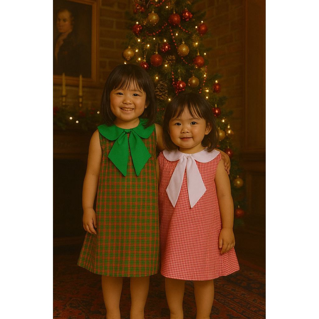 dress natal anak new //lucu