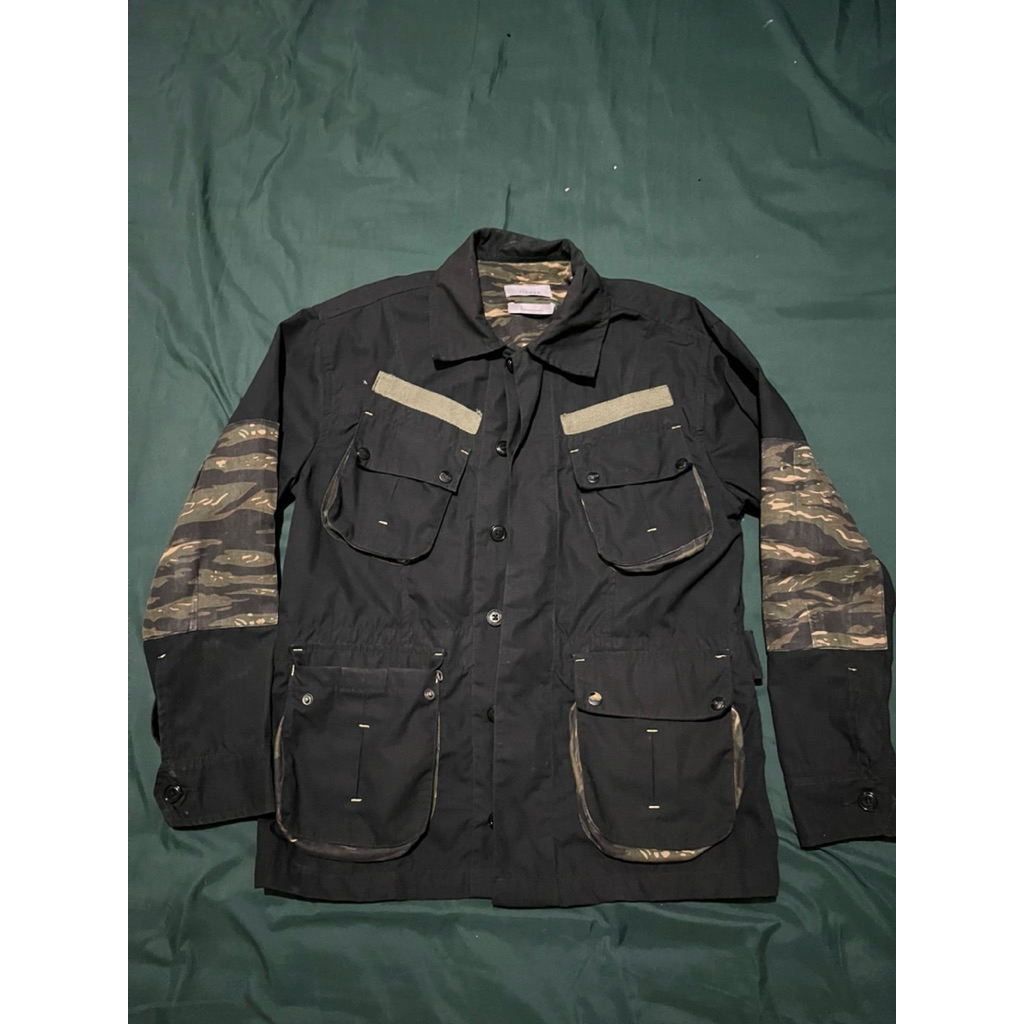 jacket parka elhaus hitam