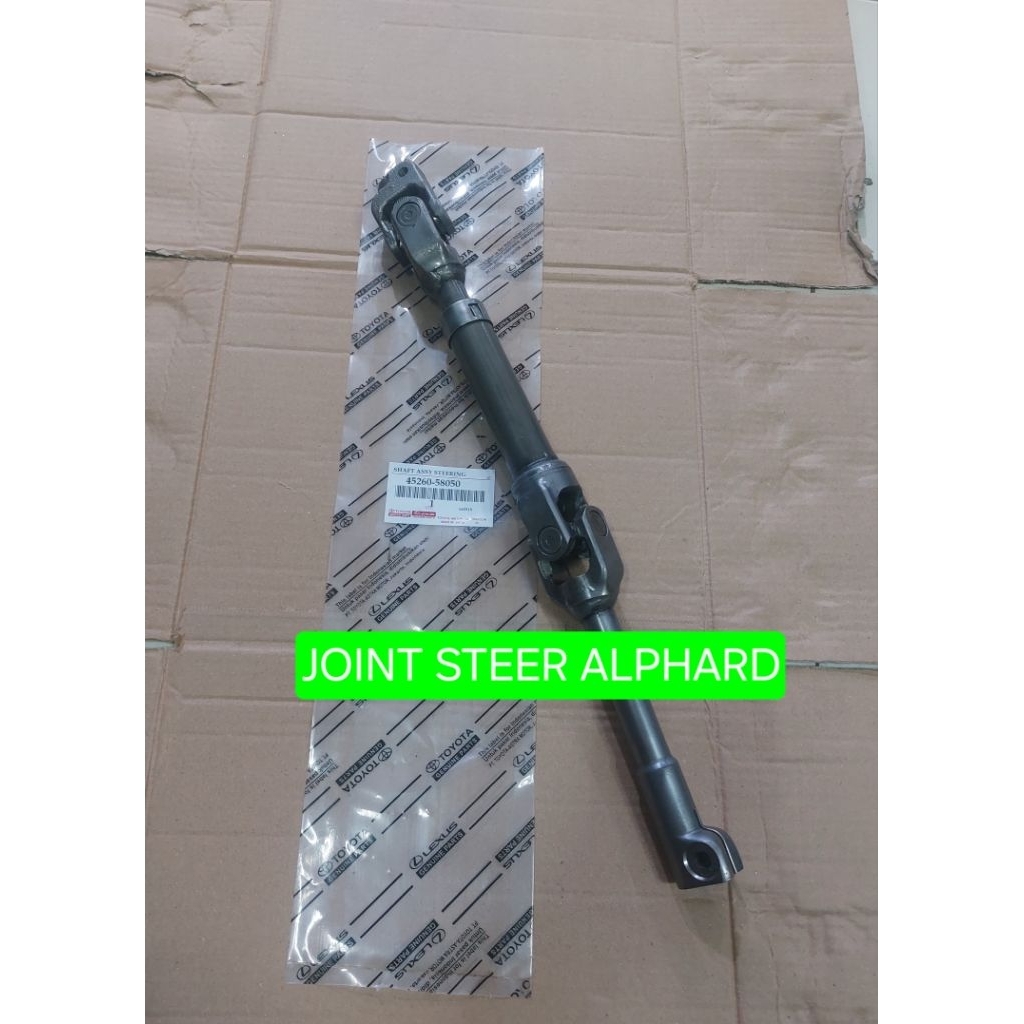 JOINT STEER JOINT STEERING ALPHARD ANH20 2008 - 2015 ORIGINAL