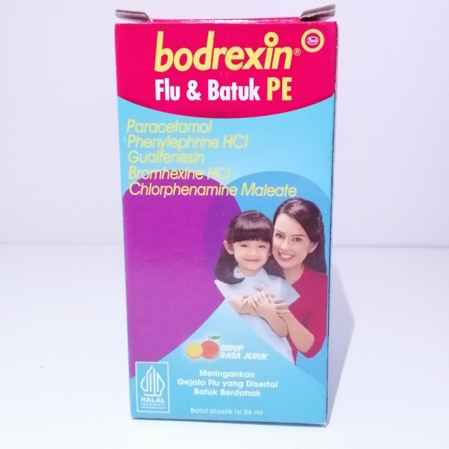 BODREXIN FLU & BATUK PE SIRUP 56ML
