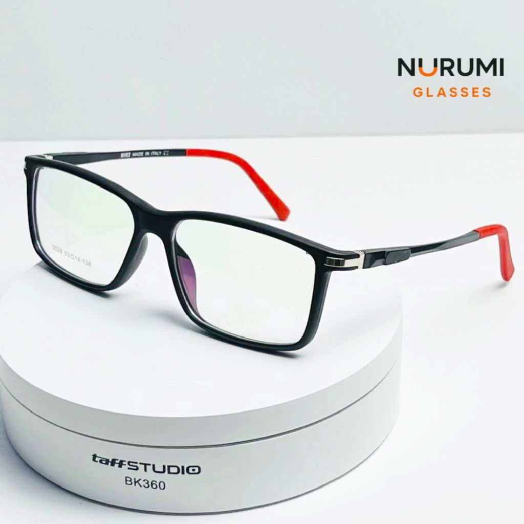 Kacamata Minus 7.00 Lensa Photocromic Rabun Jauh Otomatis Berubah Warna Bluecromic