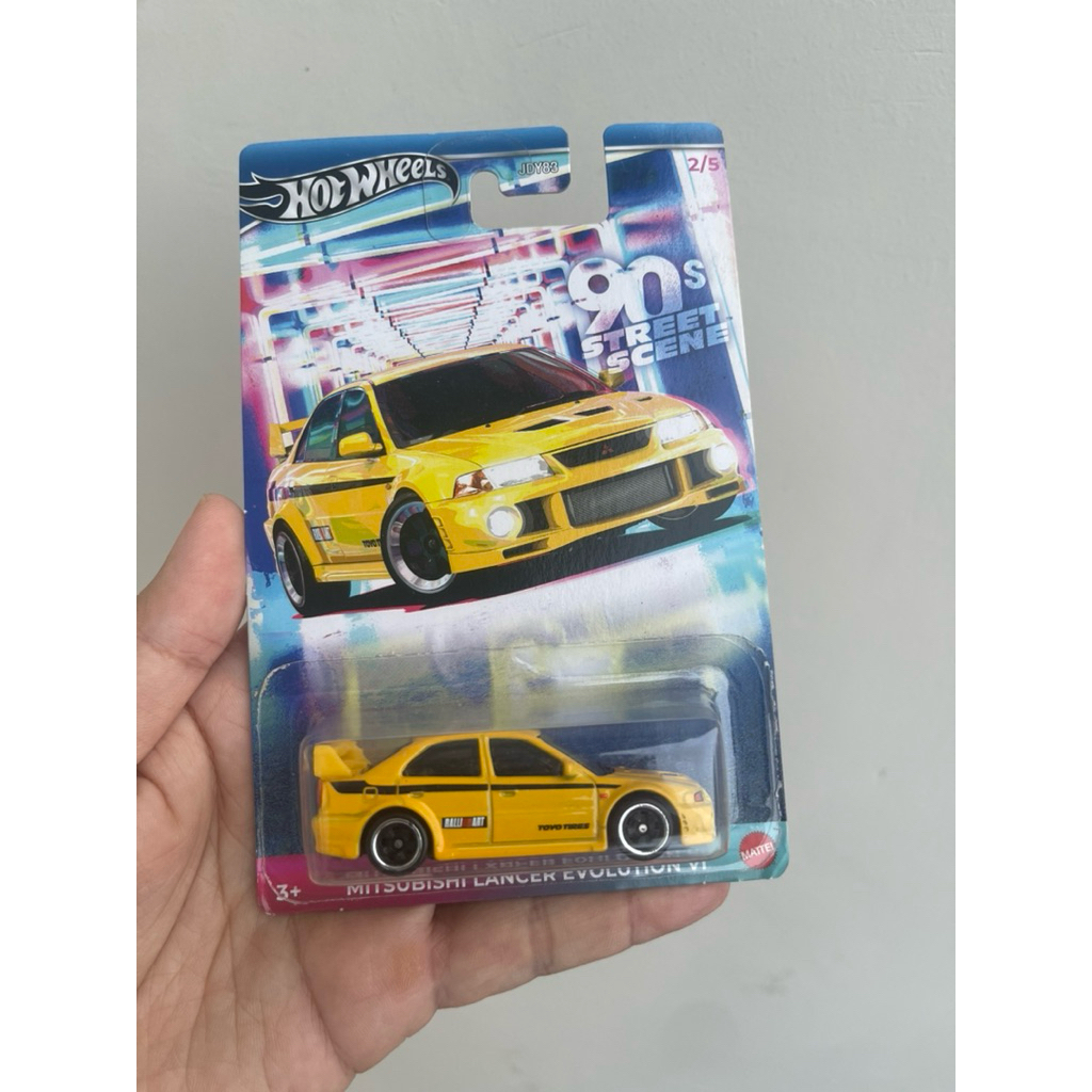 Hot Wheels Lancer Evolution VI 90s Street Scene