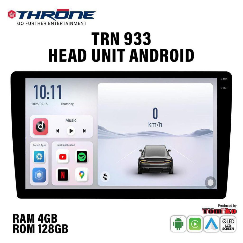 ANDROID TOMIKO TRN 933 9INCH RAM 4/128