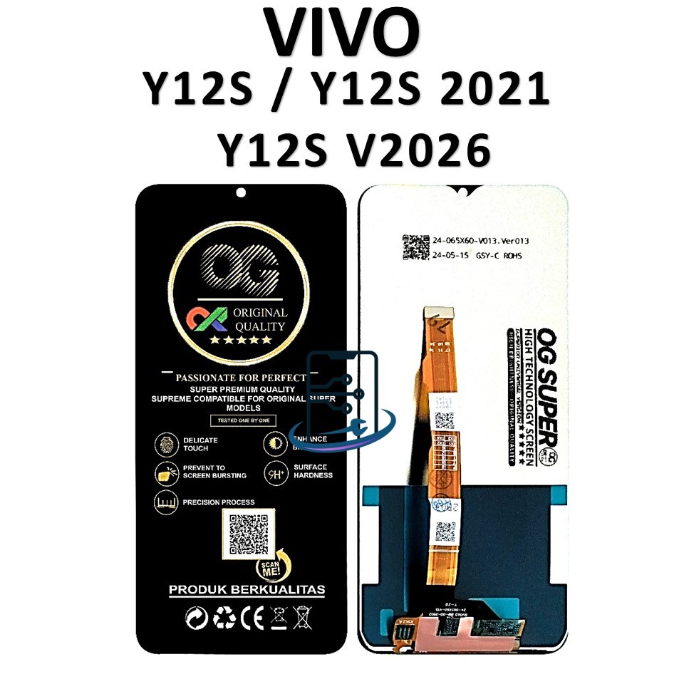 LCD TOUCHSCREENY12S / Y12S 2021 / Y12S V2026 FULLSET ORIGINAL 100% COMPLETE