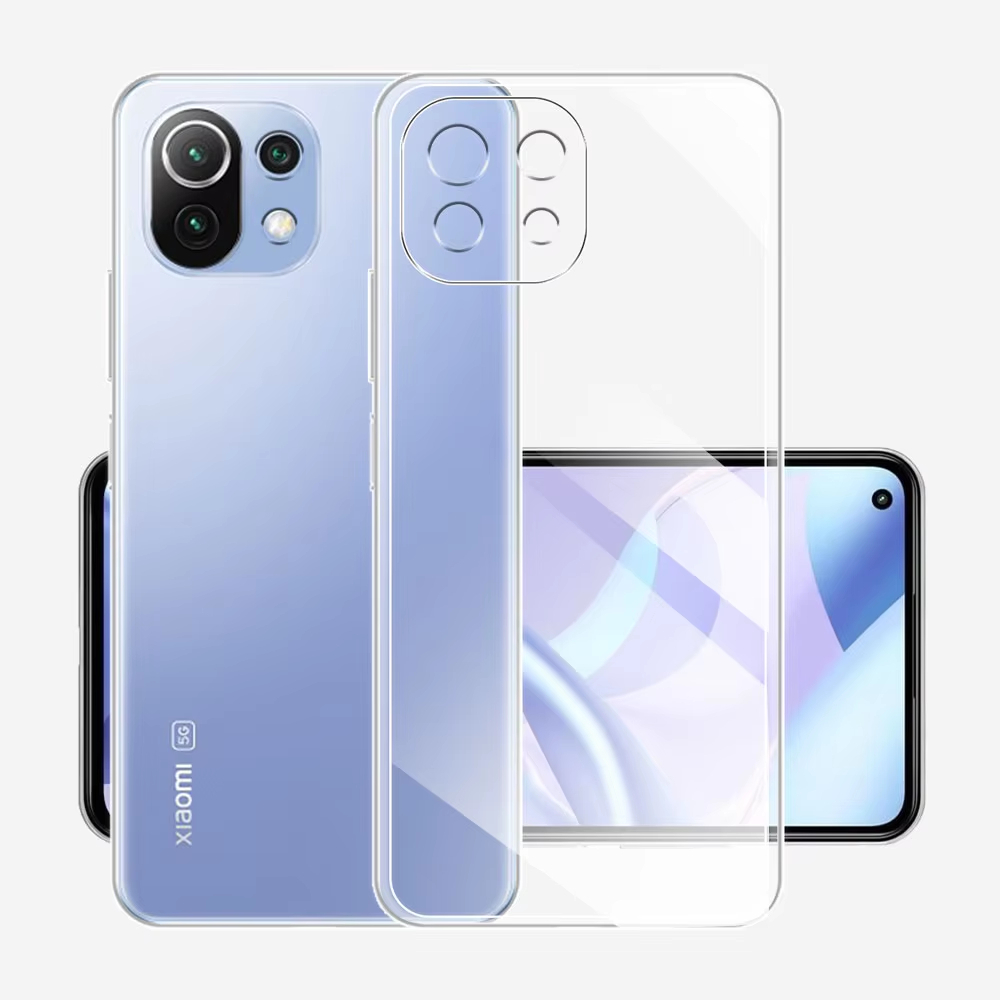 [ CASE BENING XIAOMI MI 11 LITE ] PREMIUM CLEAR CASE TRANSPARAN TPU 2.00 MM SOFT CASE BENING MI 11 L