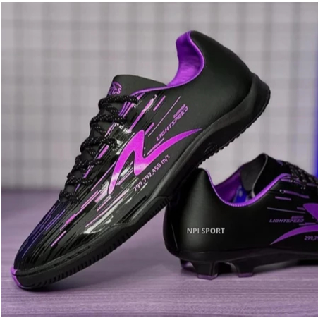 BIG SALE Sepatu Futsal Specs Lightspeed Reborn In Black Purple Anak Dan Dewasa Terlaris